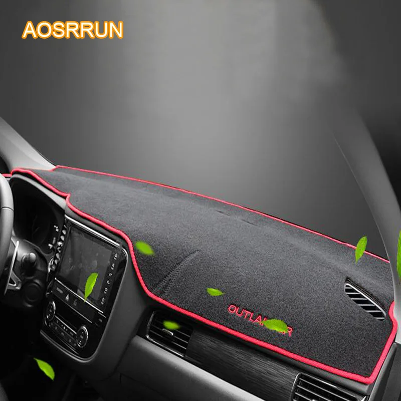 

AOSRRUN Car dashboard pad cover central control panel dust pad cover FOR Mitsubishi outlander