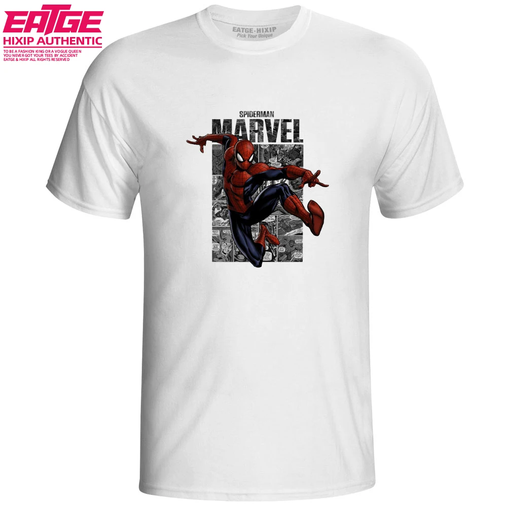 

Amazing Spiderman And His Enemies T Shirt Marvelous Sinister Six Superhero Comic Style T-shirt Fashion EATGE Print Unisex Tee