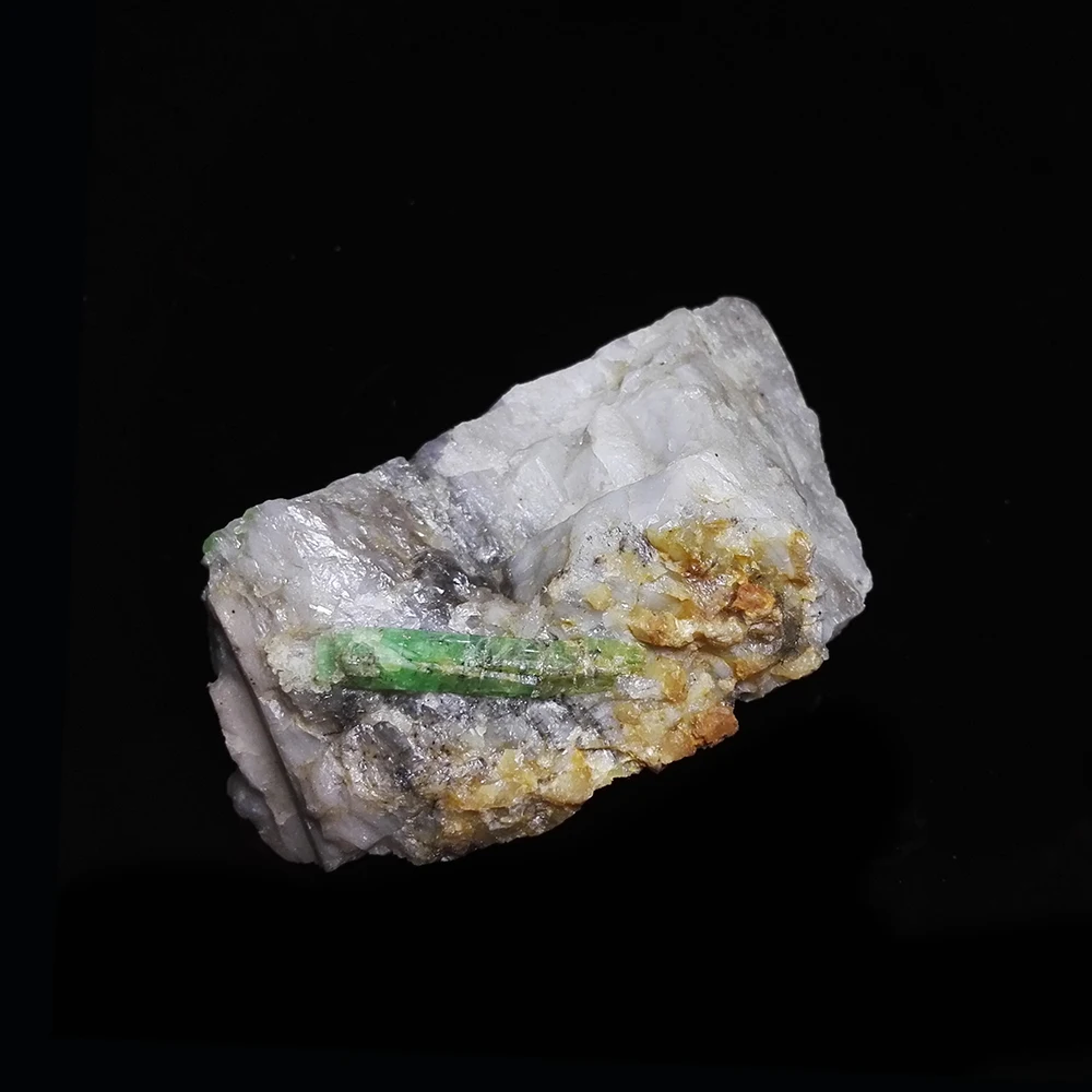 

357g NATURAL Emerald quartz crystal stone ore Mineral samples collection Z5-69