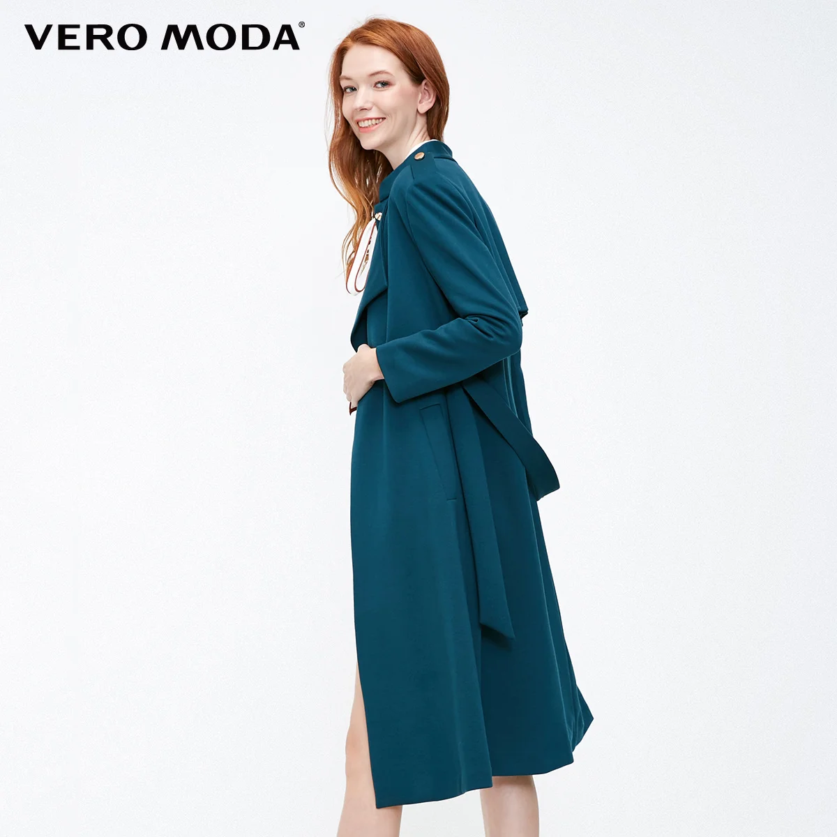 Vero Moda Женское пальто из двух частей с пряжкой на лацкане | 318421501