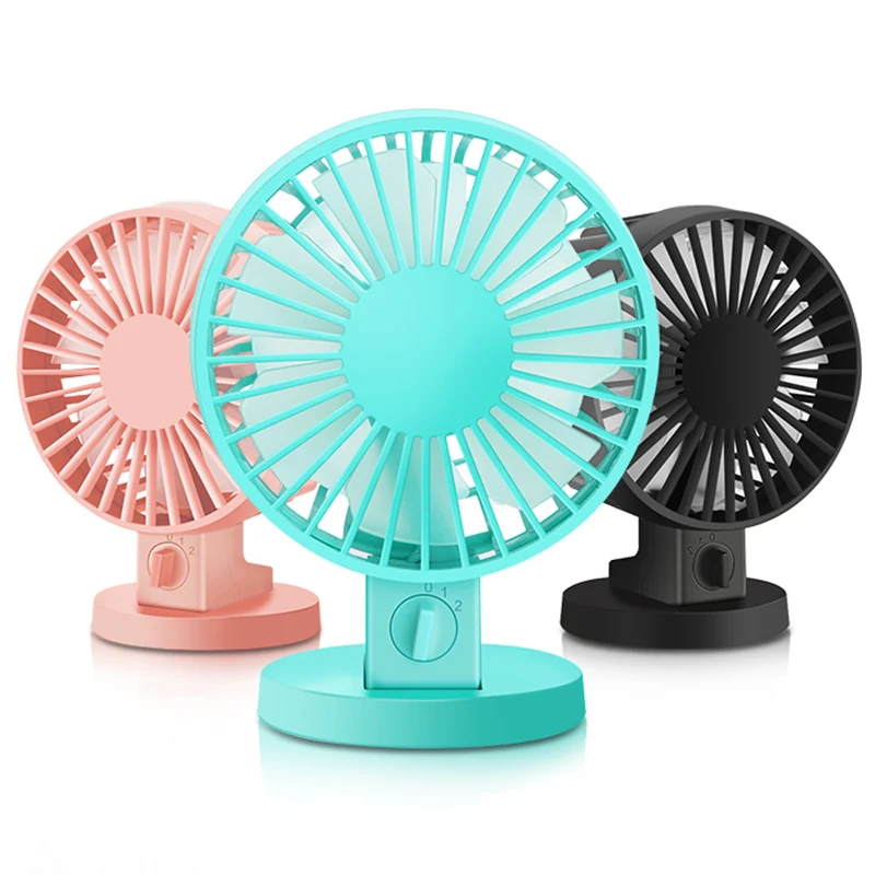 Mini USB Desk Fan Office Mini Fan Silent Desktop Fan Ultra ...