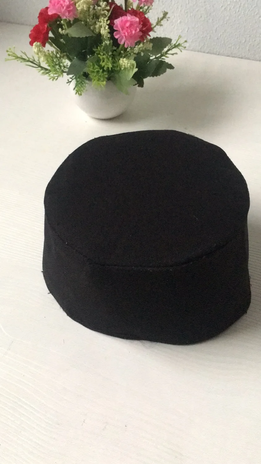 Черная Хлопковая мужская стандартная шапка Kufi с черепом шапочка египетская khanqahi