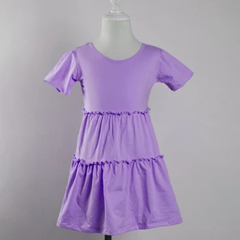 

party frock designs picture short sleeve cotton baby dress multi color Blouse Wear