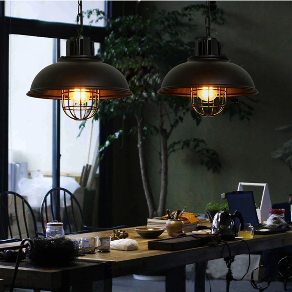 2016 retro art deco führte pendelleuchten industrielle pendelleuchte lampe für esszimmer moderne hängende lampe leuchten schwarz