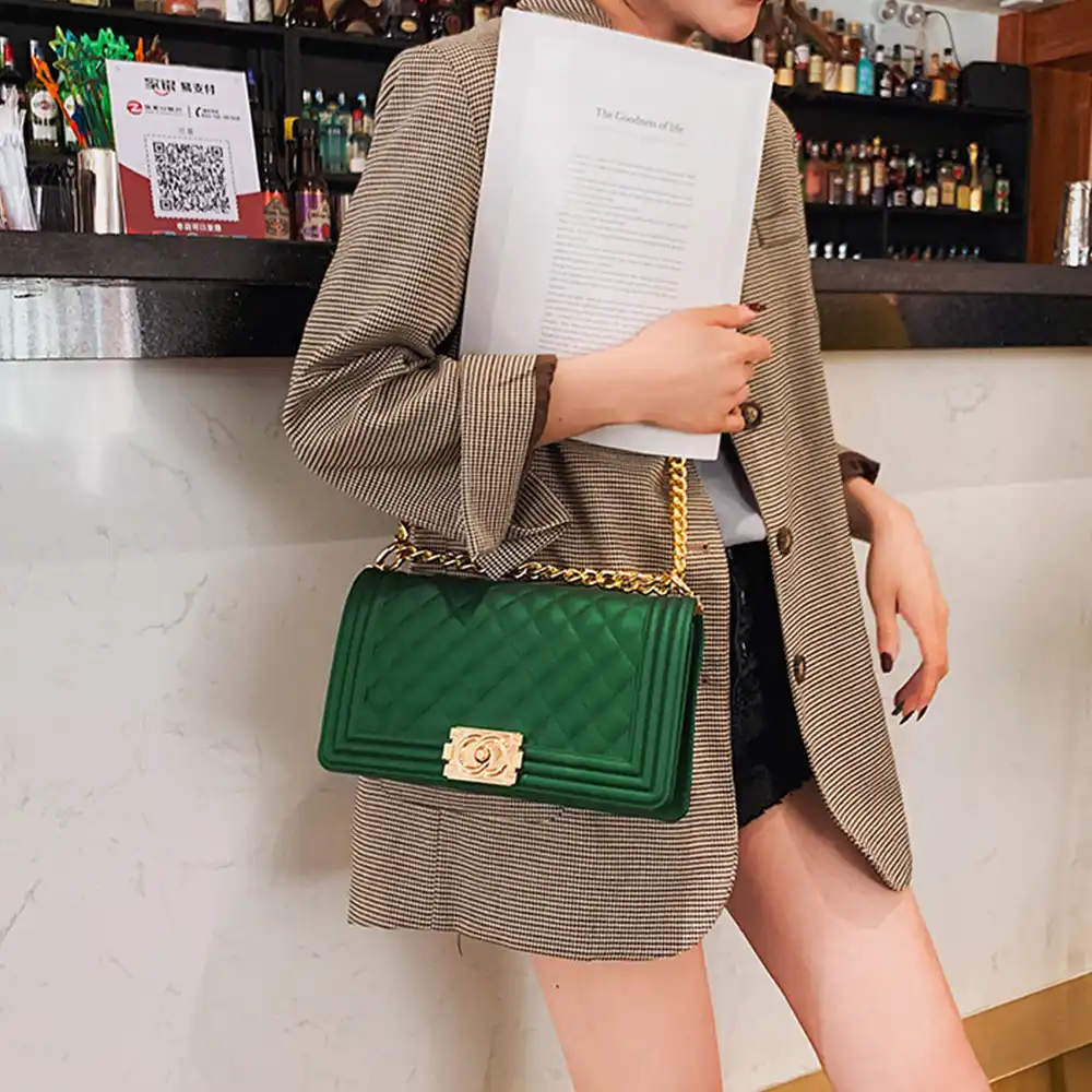 matt gold clutch bag
