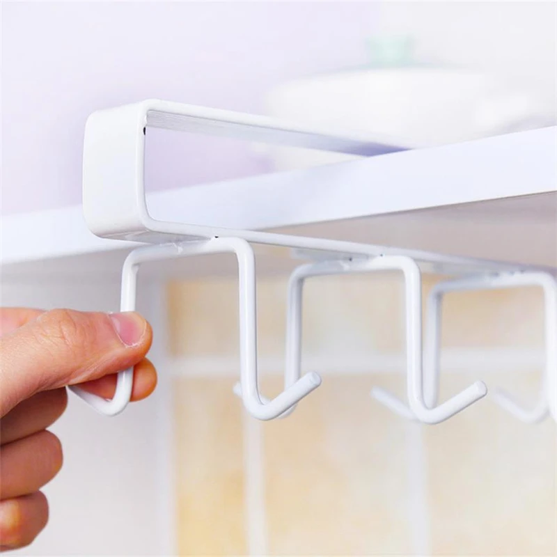 2018 Kitchen Storage Rack Cupboard Hanging Hook Hanger Chest Storage Organizer Holder03
