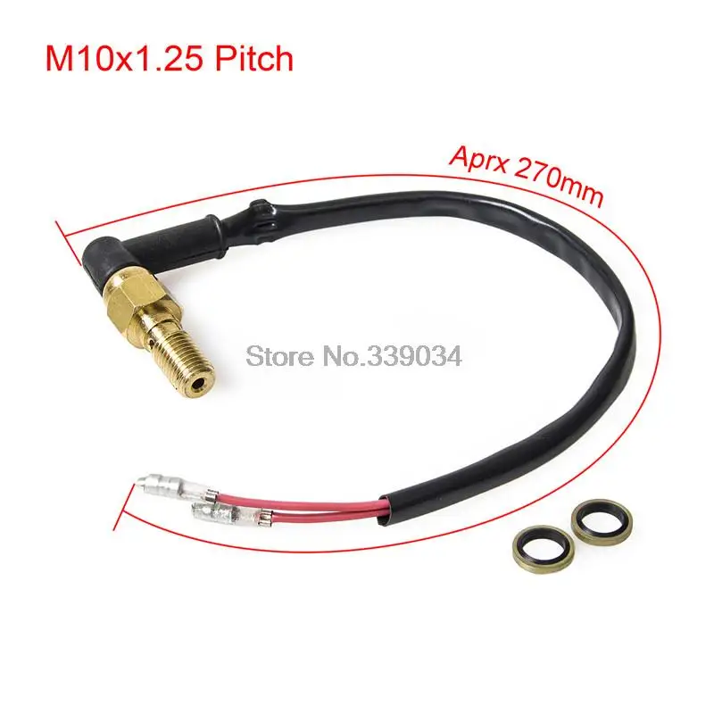 Hydraulic Brake Switch Banjo Bolt 10mm x 1.25 Pitch for Yamaha Honda