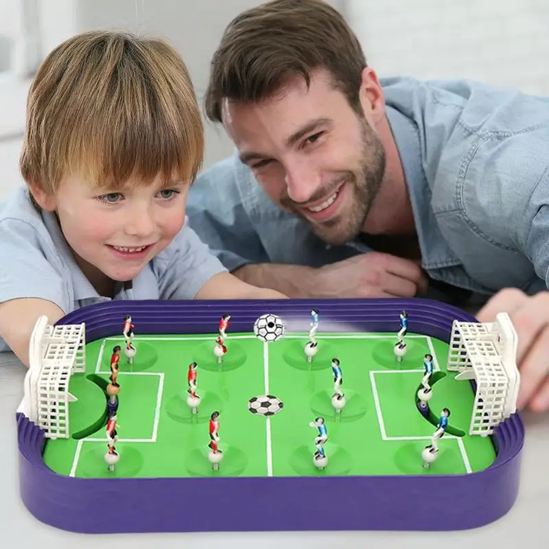 Children's puzzle toys finger games football field toys parent-child interactive ejection table games toys table football table