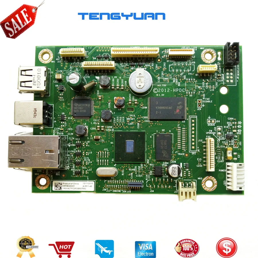 2 шт. X стандартная материнская плата для HP M426fdw M426fdn M427fdw M427fdn M426 M427 426fdw 426fdn 427fdw