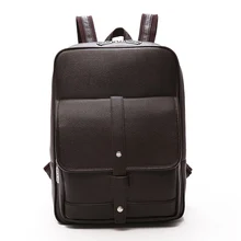 Business Women Casual Backpacks for School Travel Bag Black PU Leather Men's Fashion Shoulder Bags Vintage Boys Men Backpack new men business casual backpacks for school travel bag black pu leather men s fashion shoulder bags vintage boys men backpack