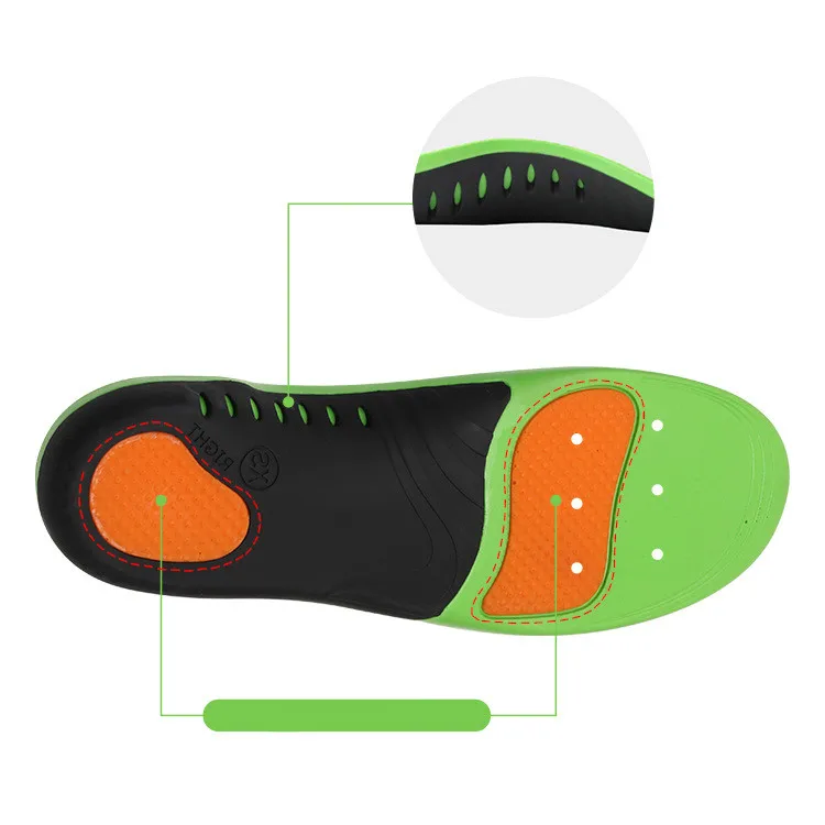 Orthopedic Insoles For Shoes Soles Inserts Flat Foot Arch Support Foot Vargus Valgus Corrector Shoe Insole Pad Inlegzolen Eva