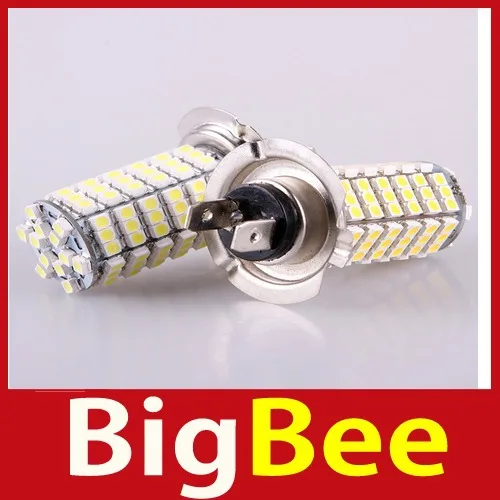 popular bigbee Car H7 3528 120 SMD LED Warm Pure White Fog Headlight Light Lamp Bulb 12V wholesale Brand New | Лампы и освещение