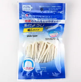 

30pcs/pack Dental Flosser Whitestrips Interdental Brush Teeth Stick Toothpicks Floss Plastic Tooth Picks Nylon Wire Dental Floss