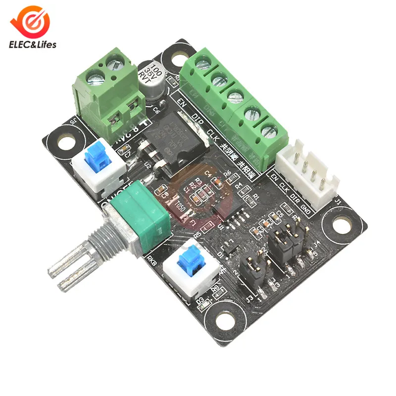 

DC 12V 24V Pulse Frequency Signal Generator for Stepper Motor Driver Controller Speed Regulator PUL common cathode end