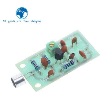 

TZT FM Transmitter Module Mini Wireless Microphone Ham Radio Frequency PCB Board 91-103MHz 3V-5V DC for DIY