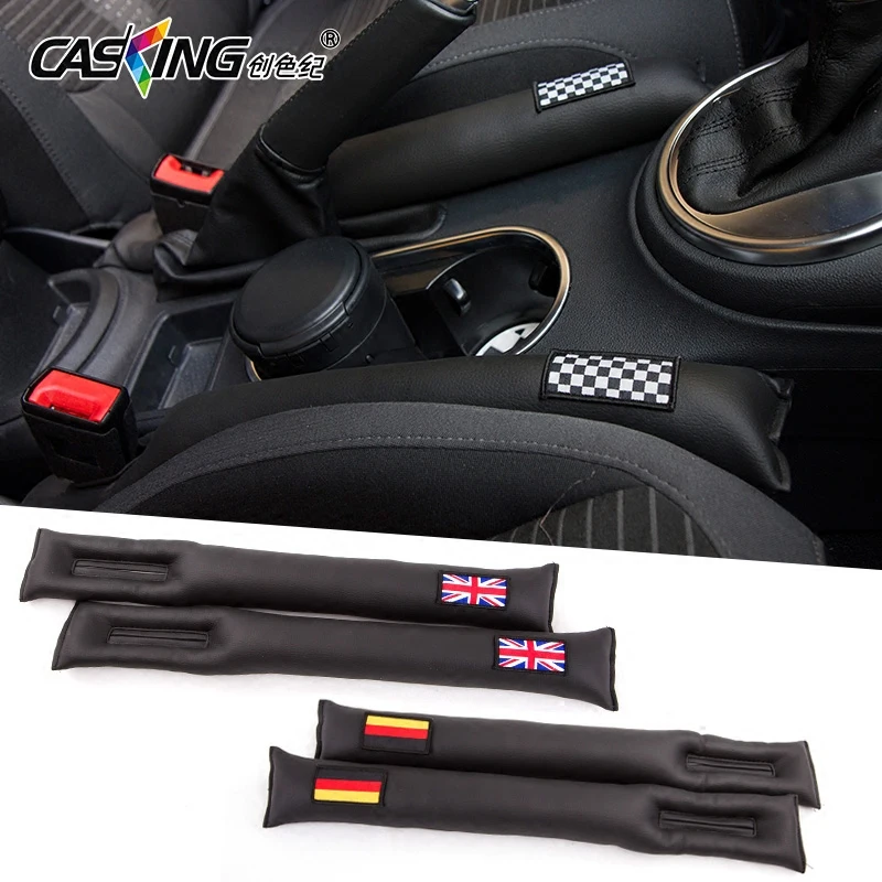 

Country flag style seat gap filler pad union jack flag Auto Slot Plug Pad Spacer universal