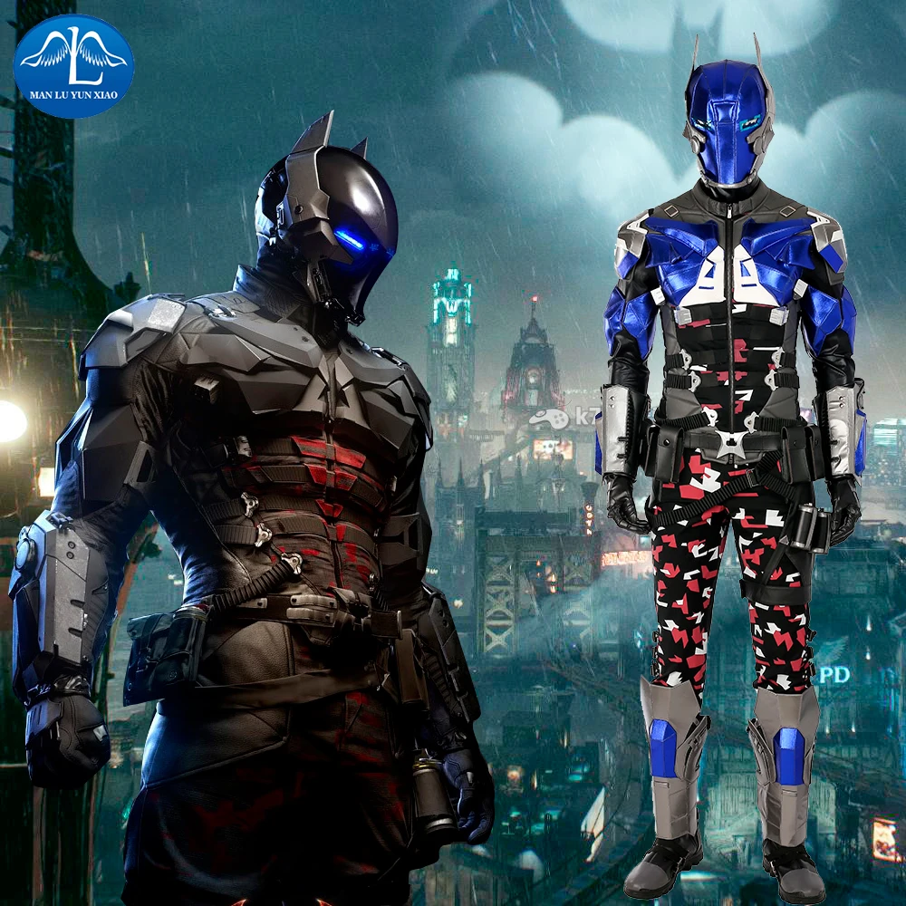 MANLUYUNXIAO Game Character Batman Costume Arkham Knight Costume