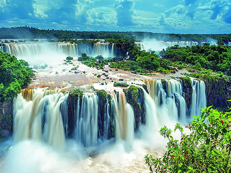 

DIY Diamond Painting Waterfall Scenery 3D Diamond Embroidery Cross Stitch Needlework Home Decor drill Christmas gift