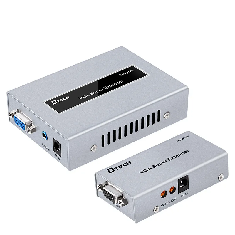 

DT-7020A VGA single network cable extender 200 meters VGA network extender VGA signal amplifier