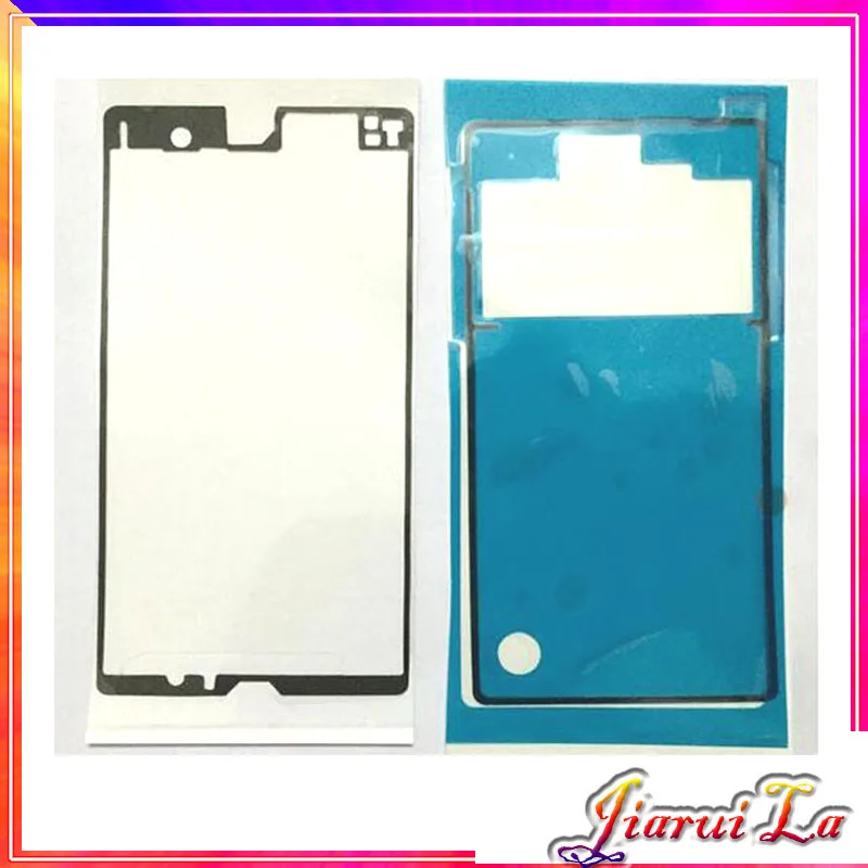

2 pcs /Set New Front Frame Back Battery Glass Adhesive Sticker Glue For Sony Xperia Z L36H C6602