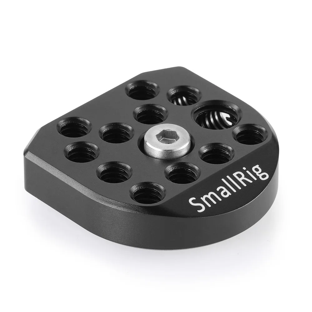 SmallRig БЫСТРОРАЗЪЕМНАЯ мини-пластина с 3/8 и 1/4-20 резьбовыми отверстиями для Zhiyun Weebill LAB Gimbal Монтажная пластина-2275