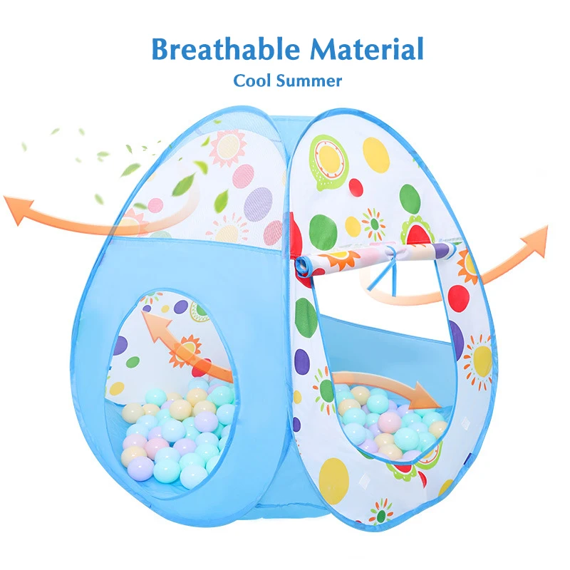 New Baby Shining 3PCS Shooting Folding Portable Dry Ball Pool Children Playpen Toy Fence Baby Indoor/Ou