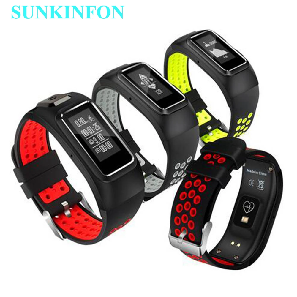 

SUNKINFON DB10 GPS Movement Track Temperature Pressure Multi - Motion Mode Smart Wristband Watch Information Reminder Pedometer