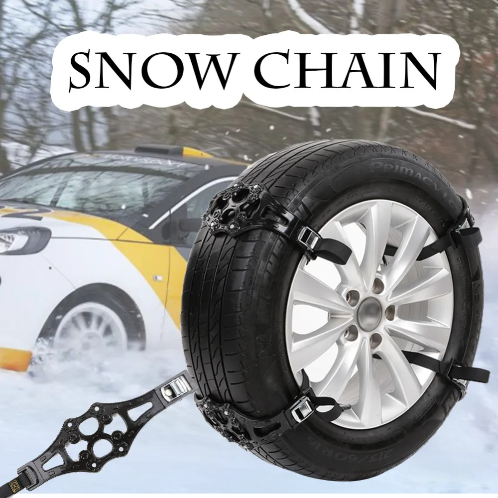 Easy Install Simple Winter Truck Car Snow Chain Tire Anti skid Belt
