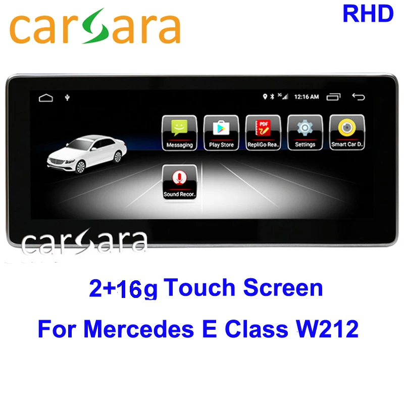 

2G RAM 16G ROM Stereo Monitor for Right hand drive E Class W212 S212 2010-2015 E200 250 300 350 63