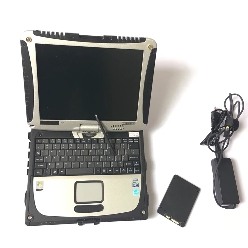 P-anasonic Laptop CF-19 CF19 Toughbook CF 19 PC Windows7 4gb memory computer with 240GB SSD(wholesale/retail) DHL free shipping