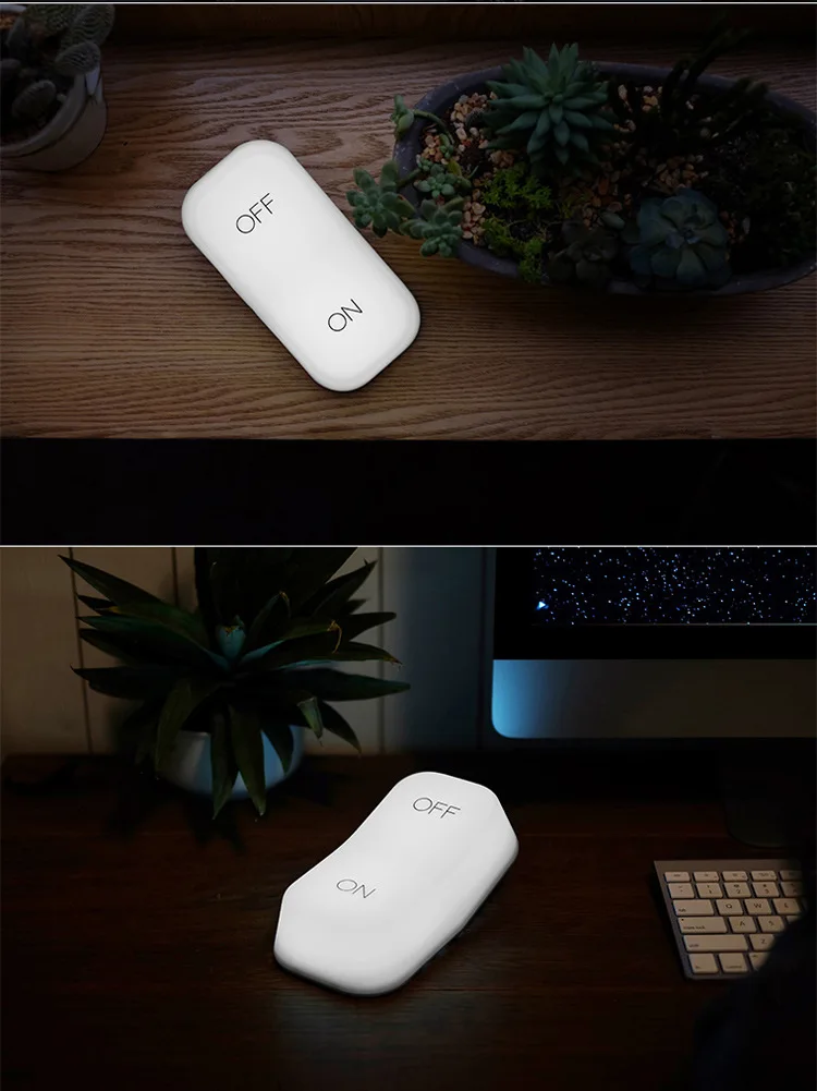  Creative Muid on-off Touch Switch Lamp USB Charging LED adjustable brightness Night Light Gravity S - 32799490293