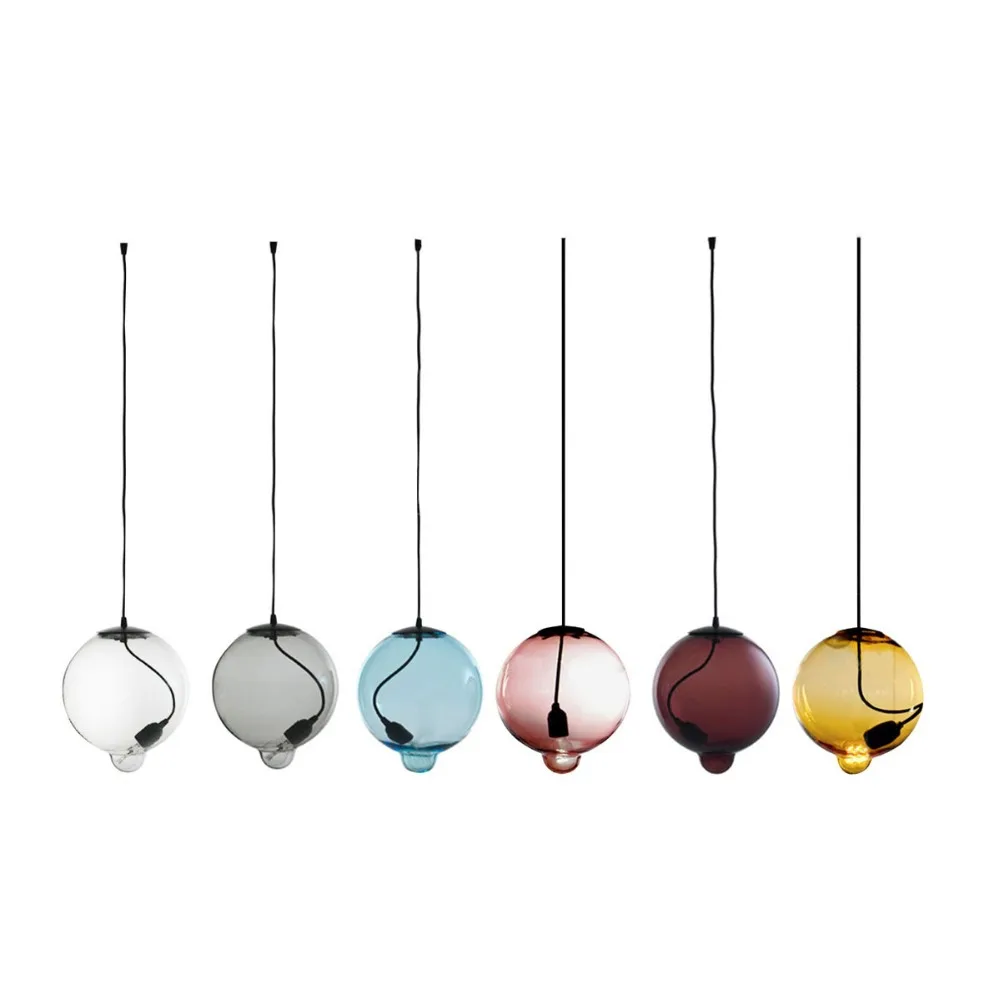 Süßigkeitfarbe Magie Glaskugel Pendelleuchte Glas