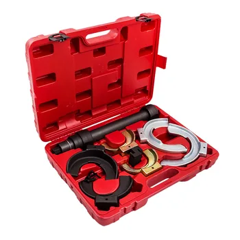 

Interchangeable Fork Strut Coil Spring Compressor Tool Kit for Nissan Subaru Dumper 1000kg Strut System Coil Clamp Set Tuning