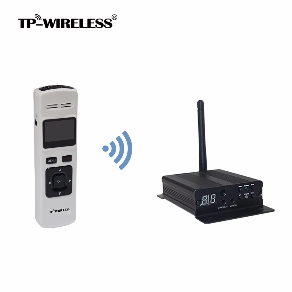 TP-WIRELESS 5.8 جيجا هرتز اللاسلكي نظام ميكروفون لاسلكي الميكروفون والمتلقي ل الفصول الدراسية/الكنيسة/مؤتمرات