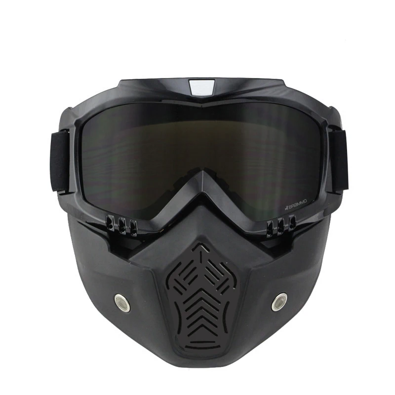 Cool Retro Modular Moto Casco Motorcycle Helmet Mask ...