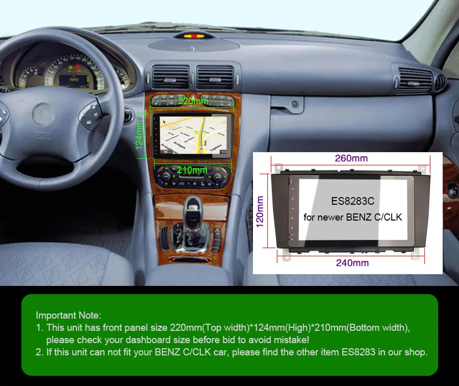 Cheap ERISIN ES8289C ANDROID 8.1 AUTORADIO CAR DVD PLAYER For Mercedes Benz C/CLK/G Class W203 W209 Vito Viano 2 Cheap ERISIN ES8289C ANDROID 8.1 AUTORADIO CAR DVD PLAYER For Mercedes Benz C/CLK/G Class W203 W209 Vito Viano 2