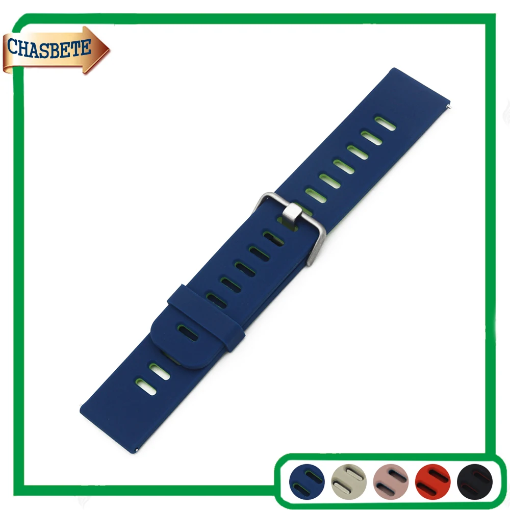 Silicone Rubber Watch Band for Citizen Watchband 22mm Men Women Quick