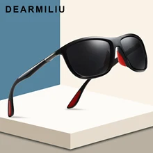 DEARMILIU фирменный дизайн классические Поляризованные солнцезащитные очки для мужчин и женщин для вождения квадратная оправа солнцезащитные очки мужские очки UV400 Gafas De Sol