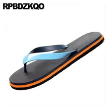 Пляж воздухопроницаемый домашние тапочки люди Шлепанцы размер 46 воды 45 Мужские сандалии летние наружные обувь повседневная слайды плоские синий надевать