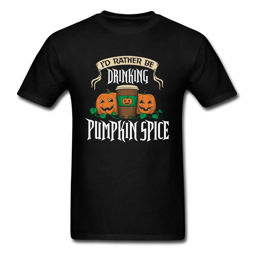 

Lasting Charm Halloween Sports T-shirt Men Pumpkin Spice T Shirt Funny Cartoon Fabric Tshirts Gift Sports T-shirt
