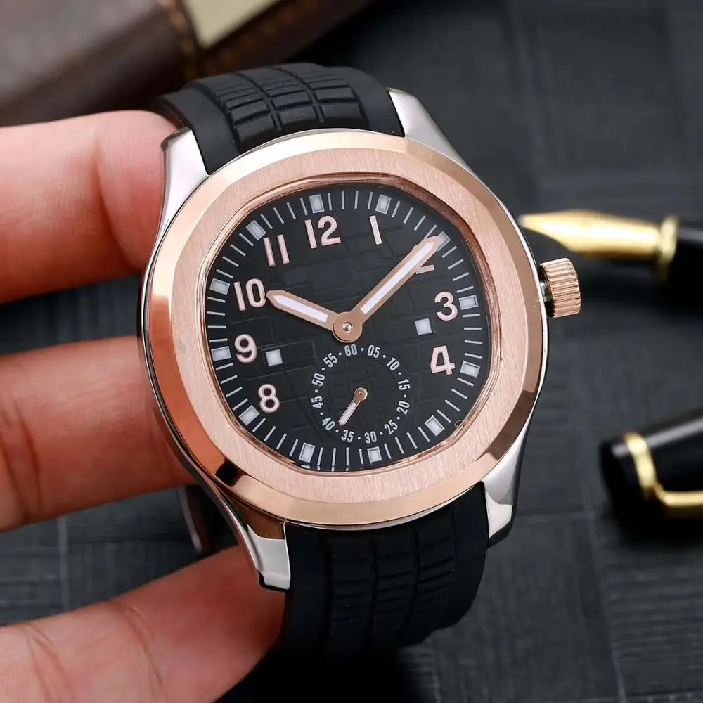 

U1 factory AAA high quality luxury men's watch AQUANAUT series 42MM dial rubber strap 2813 automatic mechanical stainless steel