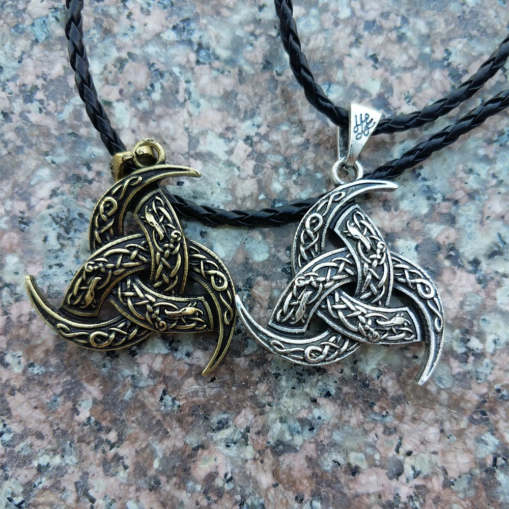 1 шт. ожерелье в стиле norских викингов Legendry Odin's Horn and Dragon Северного