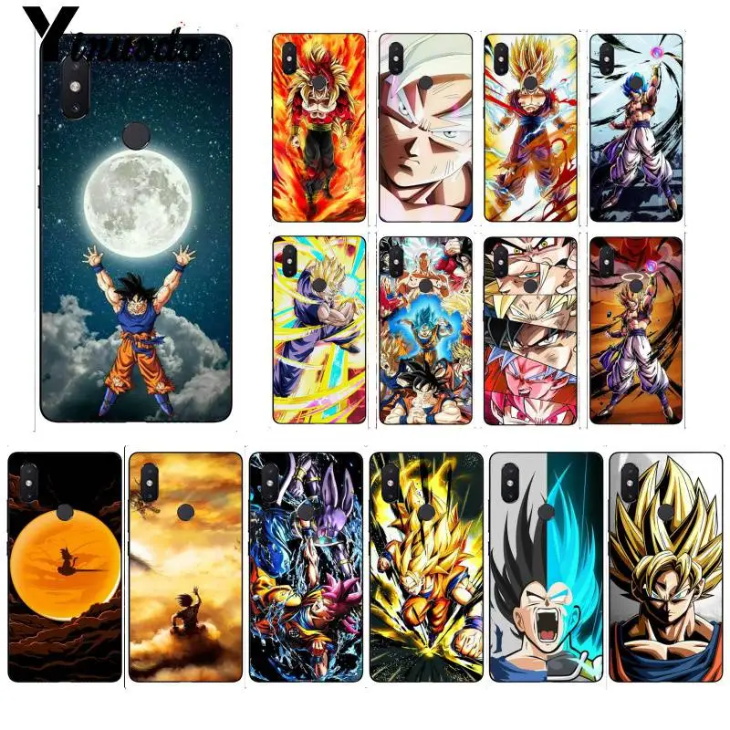 

Yinuoda DragonBall Z Super DBZ Goku Fashion Colorful Cute Phone Case for Xiaomi Mi6 Mix2 Mix2S Note3 8lite Redmi5 note5 Note4 4X