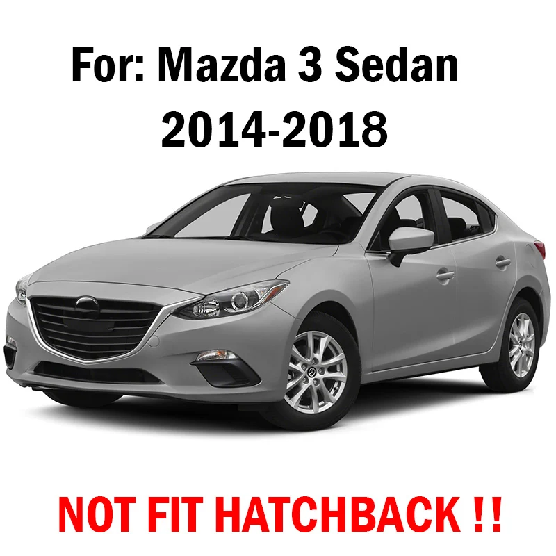 Подкладка для багажника автомобиля коврик напольный поднос грязи Mazda 3 Mazda3 4 Dr Sedan