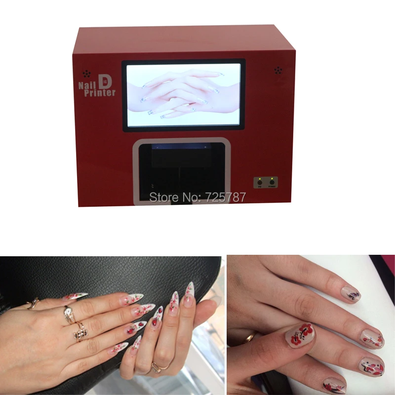 CE Approved Intelligent nail printer digital nail printer screen nail