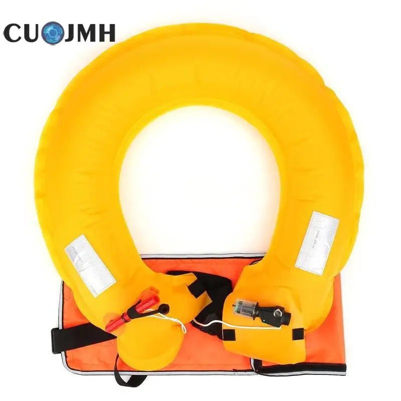 

Full-automatic Inflatable Life Jacket Manual Inflatable Life Buoy Swimming Working Coveralls Portable Inflation Life Jacket