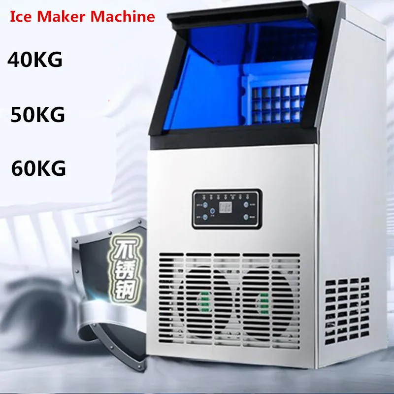 Commercial Automatic Electric Ice Maker Portable Bullet ...
