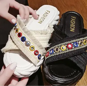 

20Yards Embroidered Mirror Fringed Tassel Lace DIY Ethnic Style Clothing Accessories Webbing Shoes And Hat Accessories Lace