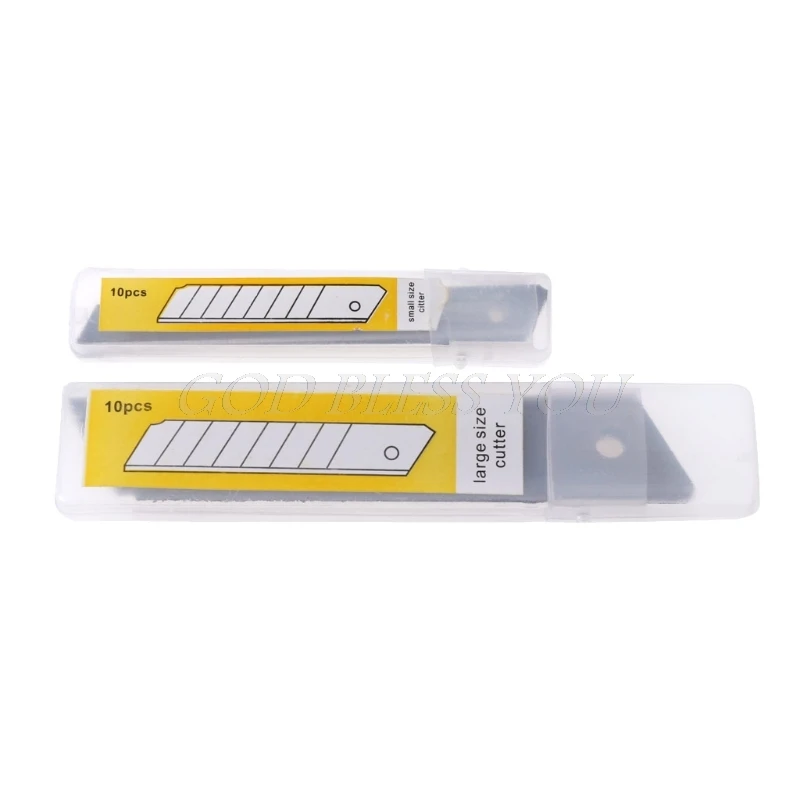 

10PCS Boxcutter Snap off Replacement Blades 9/18mm Ceramic Utility Knife Blades