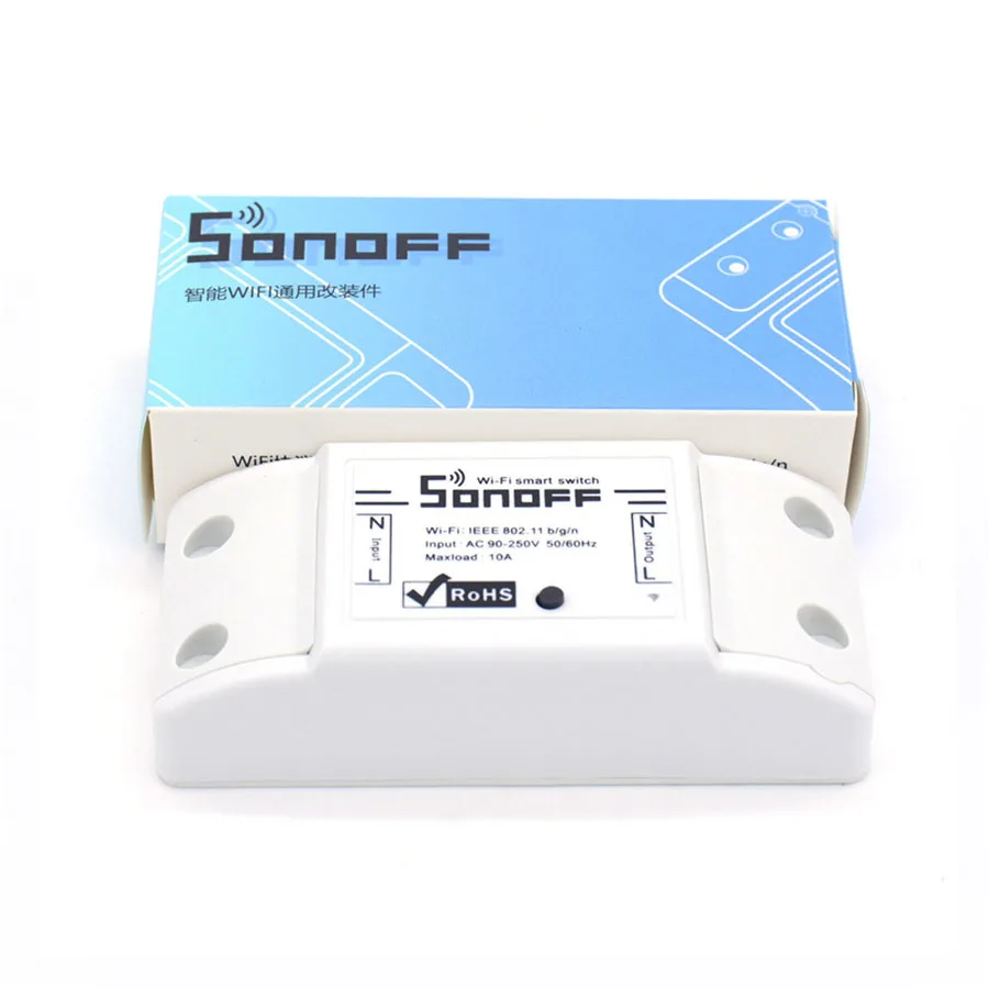 

Sonoff Wifi Switch Smart Home Automation Modules Wireless Timer Remote Control For IOS Android Smartphones Universal Controller